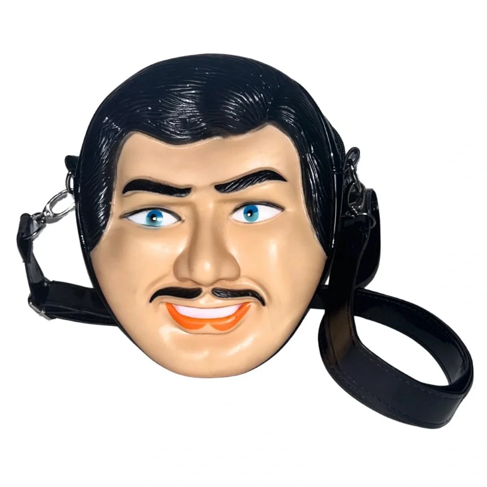NEW Magic Society Original Blow Up Doll Icon Singer Face-Shaped Crossbody Bag